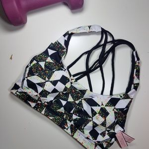 Victoria's Secret Sport Bra Strappy on the back